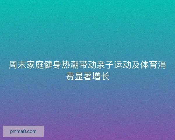 周末家庭健身热潮带动亲子运动及体育消费显著增长 周末家庭健身热潮带动亲子运动及体育消费显著增长